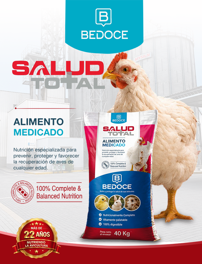 Salud Total, alimento medicado BEDOCE