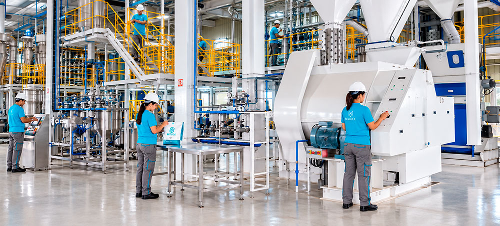 Instalaciones de producción de Bedoce Perú